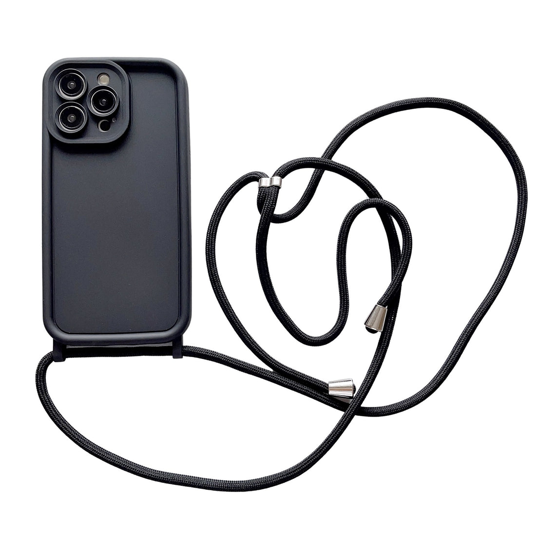 Phone Case Silicone Soft Case Lanyard