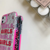 Girl  Case All-inclusive Soft Case Transparent Protective Case Applicable