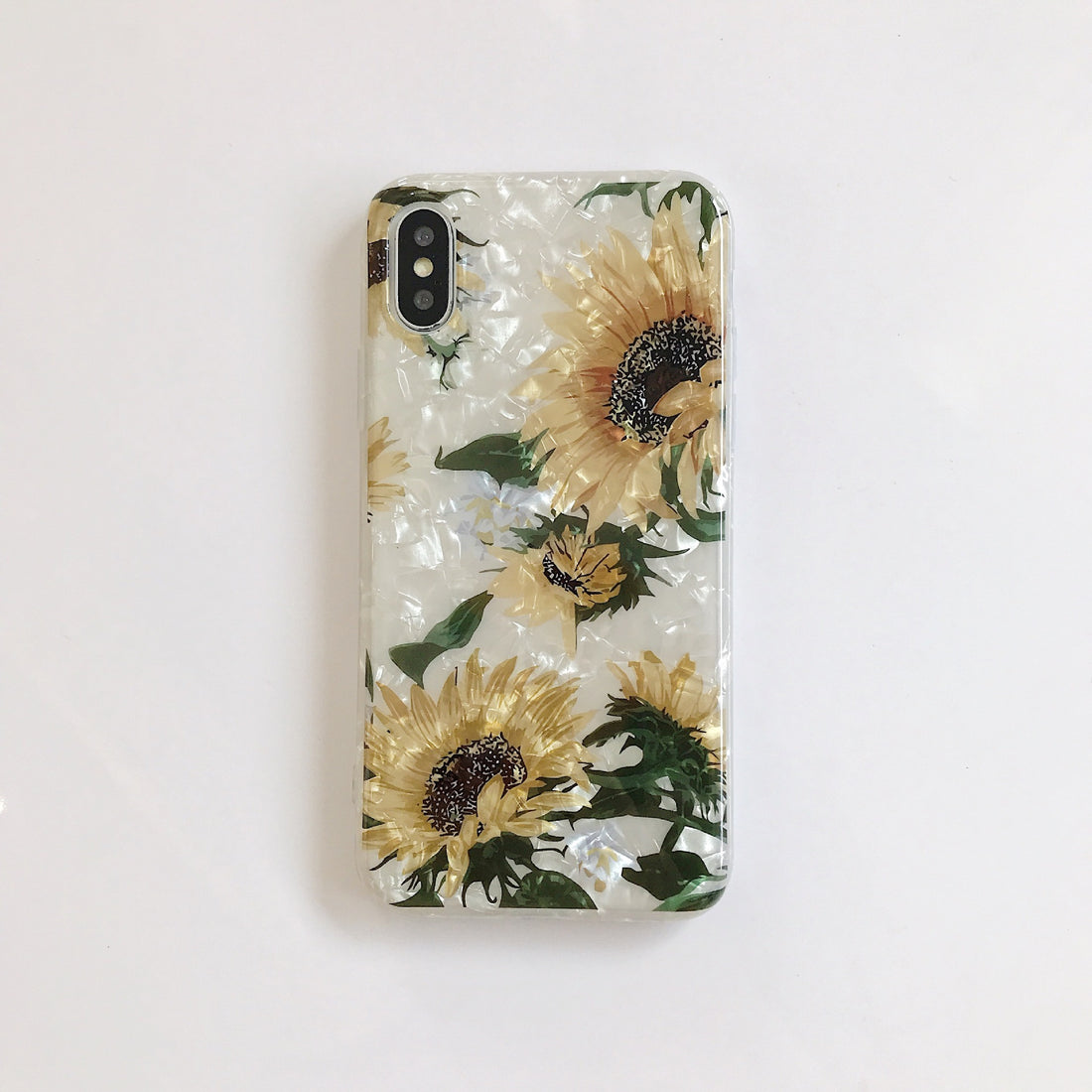 Sunflower Shell Pattern Phone Case  Soft Case