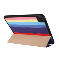 Tablet PC 10.2 Pen Slot Tri-fold Sleeping Flip Leather Case