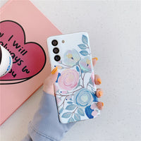 Flowers Laser Phone Case Protective Case