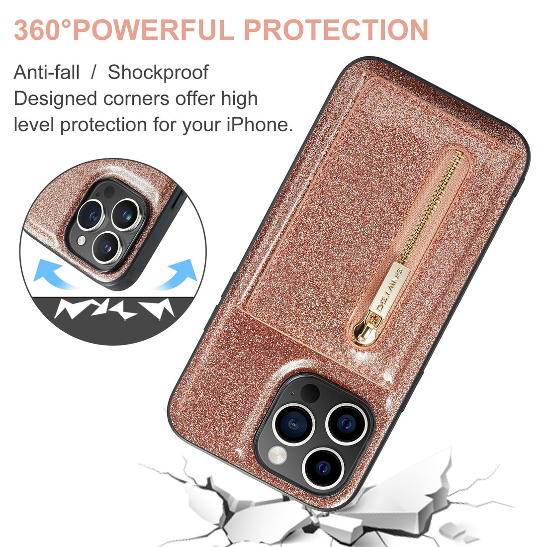 Magnetic Card Holder Protective Case Phone Case Leather Case