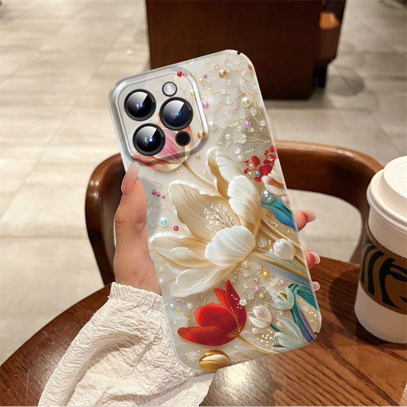 Pearl Flower Phone Case Protective Case