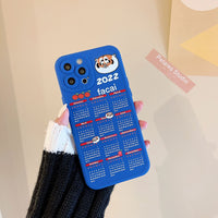 Klein Color Calendar Phone Case Soft Case