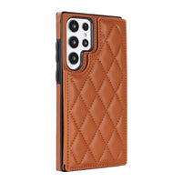 Plaid Double Buckle Phone Case Protective Case