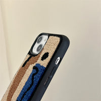 Towel Embroidery Phone Case Protective Case